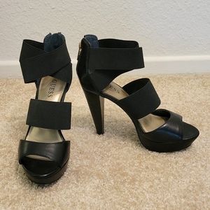 Guess platform high heels